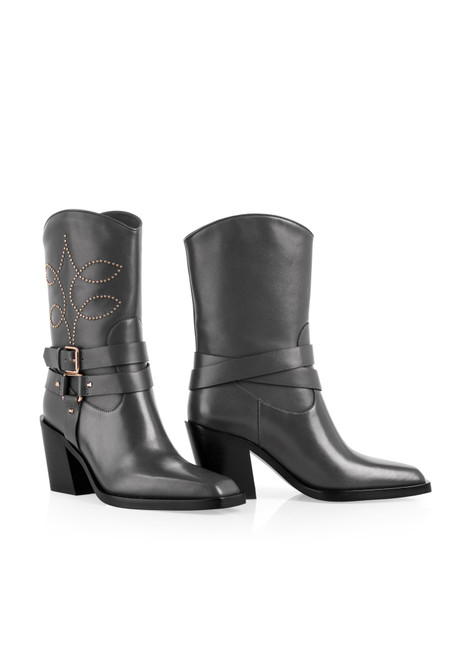 MARC CAIN COLLECTIONS Periscope Leather Western Boots | AC SB.01 L04