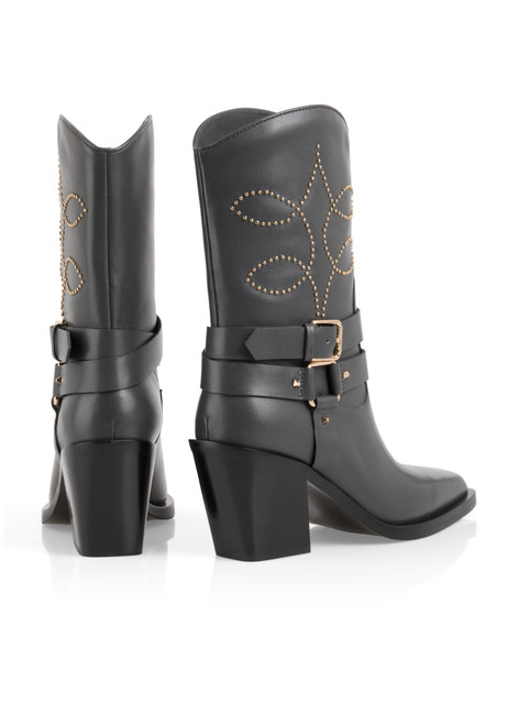 MARC CAIN COLLECTIONS Periscope Leather Western Boots | AC SB.01 L04