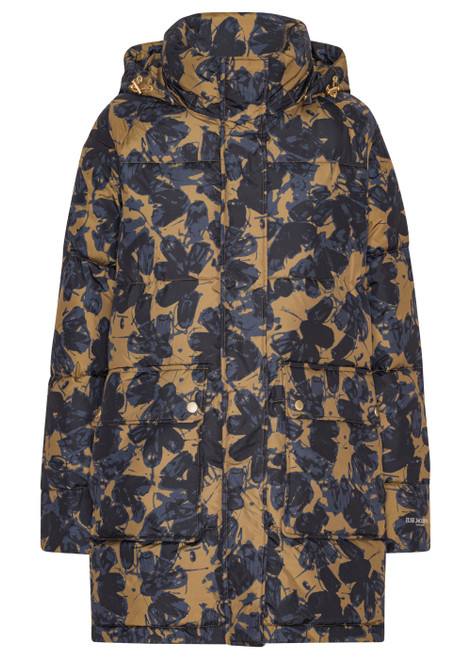 ILSE JACOBSEN HORNBAEK Beige Butterfly Oversized Padded Coat | PEPPY07P