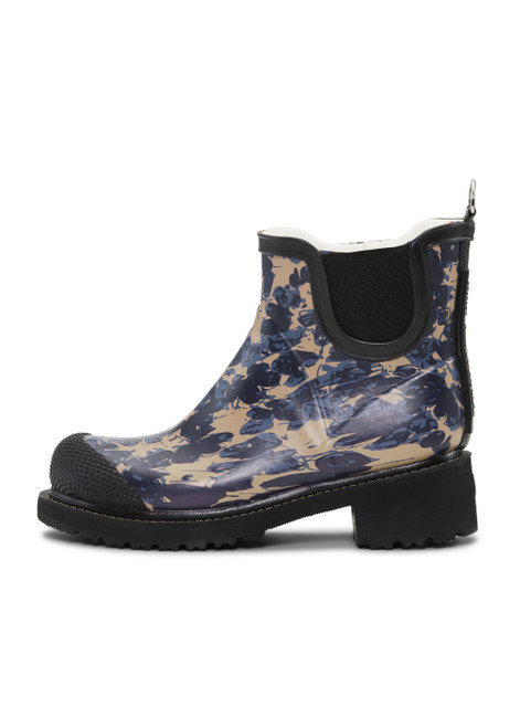 ILSE JACOBSEN HORNBAEK Beige Butterfly Short Rubber Boot | RUB47P