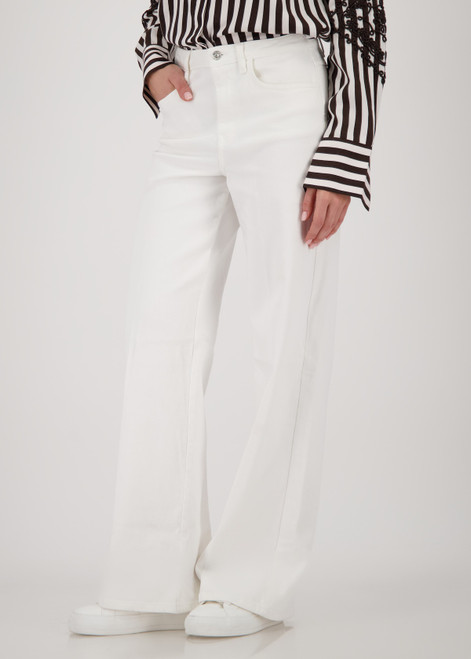 MONARI White Palazzo Jeans | 410369