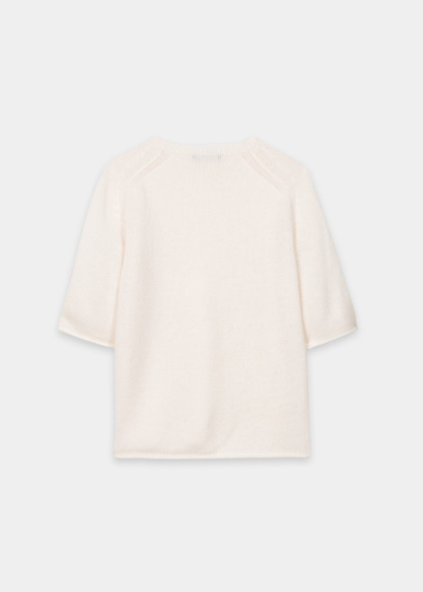 LUISA CERANO White Cashmere-Blend Pullover | 138767/5871-0105