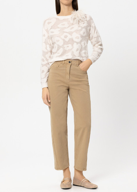 LUISA CERANO Multicolor Authentic Barrel-Leg Jeans | 638857/3797-7452