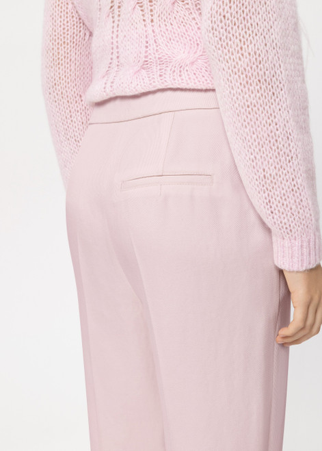 LUISA CERANO Pink Twill Tapered Pants | 638879/3799-0426