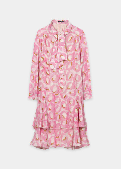 LUISA CERANO Multicolor Boho Dress With Retro Print | 738632/3817-1054