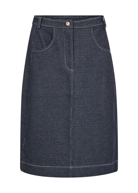 MOS MOSH Salute Navy Azure Jaxx Skirt | 176490