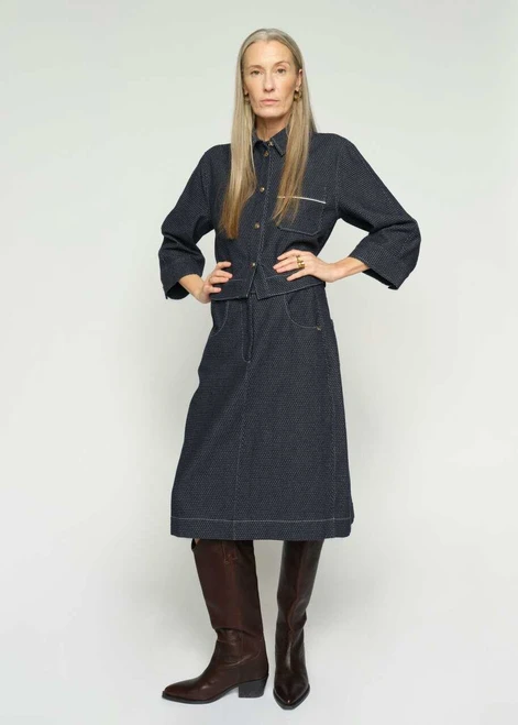 MOS MOSH Salute Navy Azure Jaxx Skirt | 176490