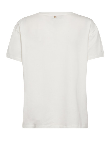 MOS MOSH Ecru Judd O-Ss Tee | 176770