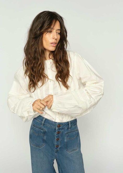 MOS MOSH Ecru Adila Shirt | 176830