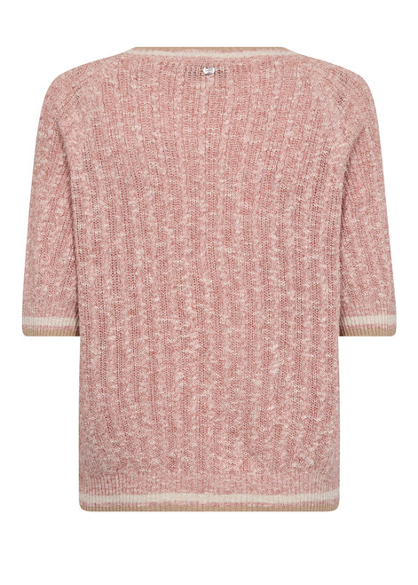 MOS MOSH Peachy Marisola Line Ss Linen Knit | 177710