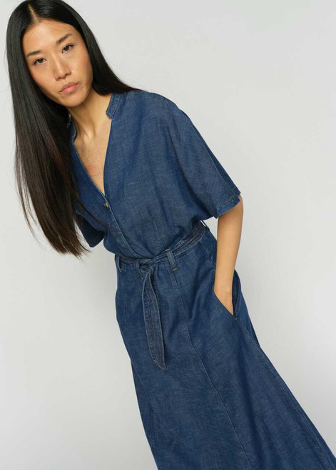 MOS MOSH Dark Blue Eia Arge Dress | 178480