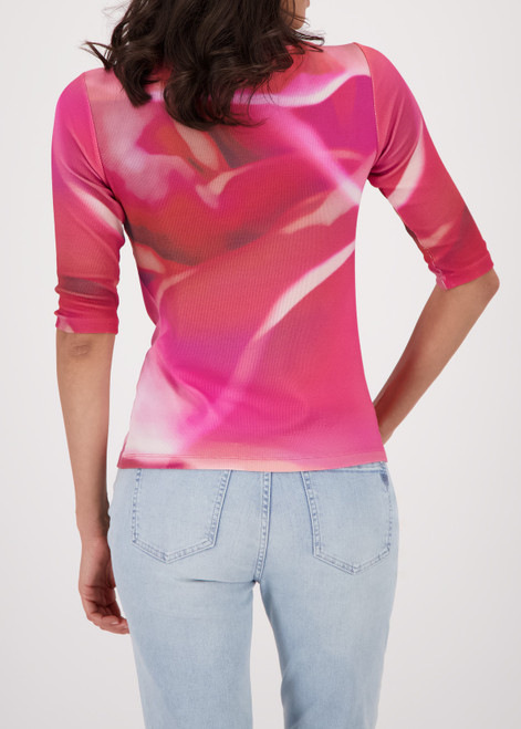 MONARI Pink Shirt With All-Over Pattern | 410430