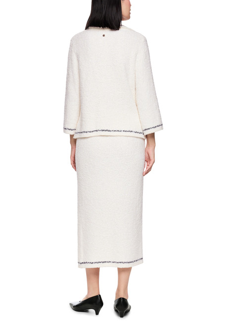MARC CAIN COLLECTIONS Off-White 'Knitted In Germany' Jumper | AC 41.18 M09