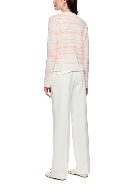 MARC CAIN COLLECTIONS Off-White Lurex Cardigan Rethink Together | AC 39.04 M02