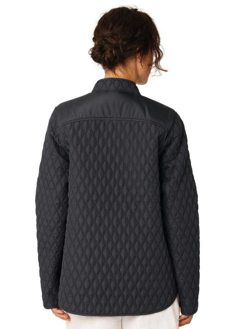 ILSE JACOBSEN HORNBAEK Dark Indigo Short Quilt Jacket | ALLY07