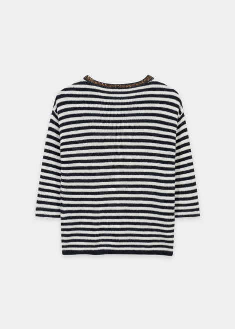 LUISA CERANO Multicolor Sweater With Sequin Detail | 138762/5923-2941