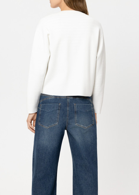 LUISA CERANO White Cardigan | 438167/5094-0103
