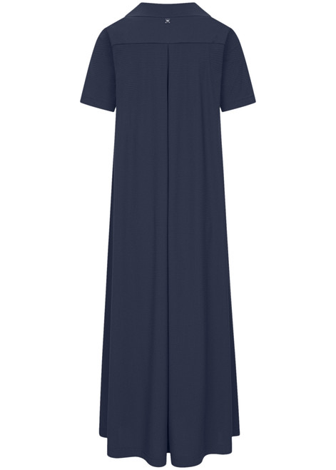 RAFFAELLO ROSSI Navy Blue Maxi Dresses | 1222/8875