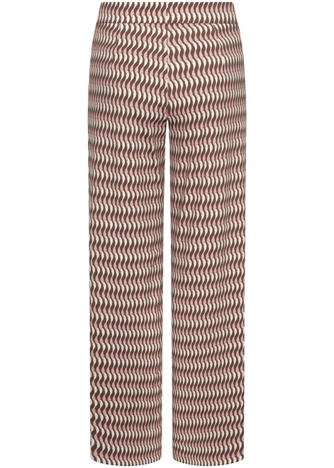 RAFFAELLO ROSSI Pink Graphical Pants | 20571/6950