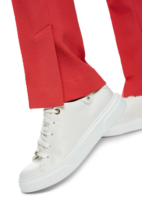 MARC CAIN COLLECTIONS Aurora Red Fatsa Pull-On Trousers In Feminine Fit | AC 81.17 J08