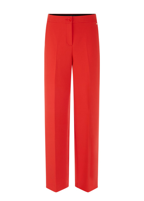 MARC CAIN COLLECTIONS Aurora Red Wukari Trousers | AC 81.18 W44