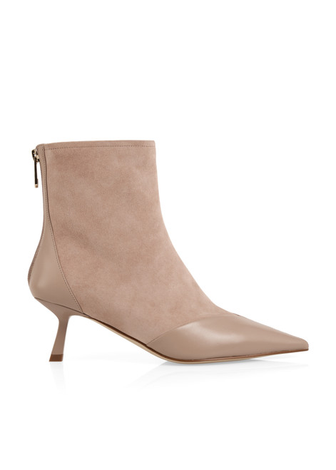 MARC CAIN COLLECTIONS Warm Taupe New Elegant Leather Ankle Boots | AC SB.03 L09