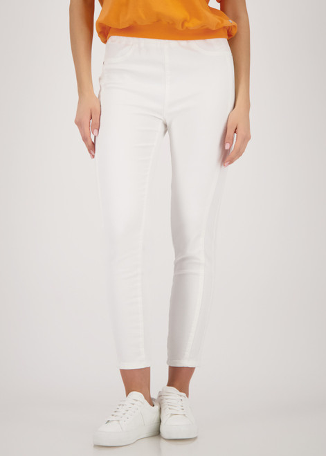 MONARI White Jeggings With Elastic Waistband | 410346