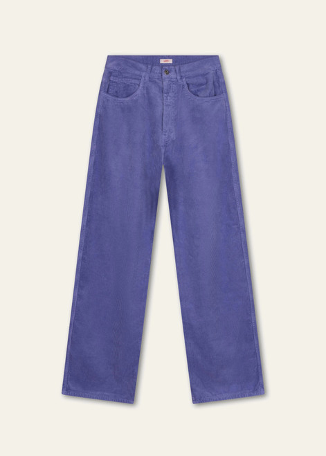 OILILY Purple Wide-Leg Trousers | F25WPA7082