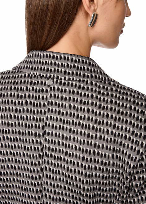 MARC CAIN COLLECTIONS Soft Charcoal Blazer With Tie Belt | ZC 34.15 J39