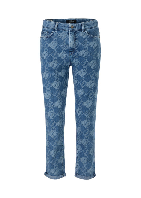 MARC CAIN SPORTS Vintage Indigo Riad Rethink Together High-Waist Jeans | ZS 82.13 D13