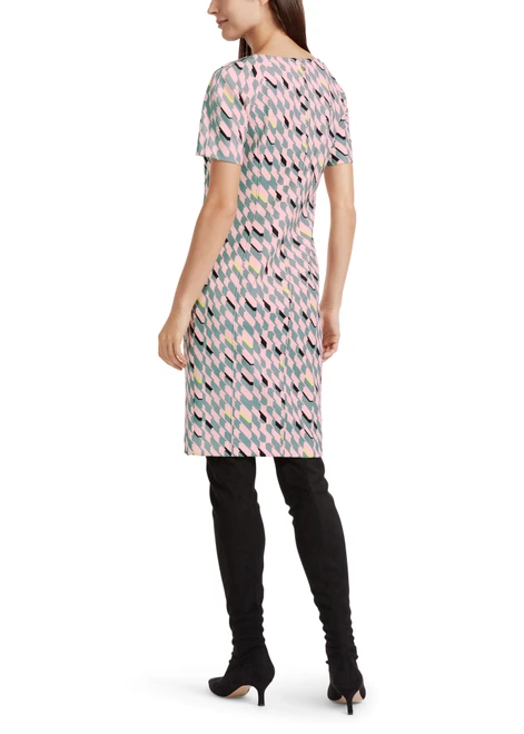 MARC CAIN COLLECTIONS Dark Sky Blue Dresses | VC 21.09 J01