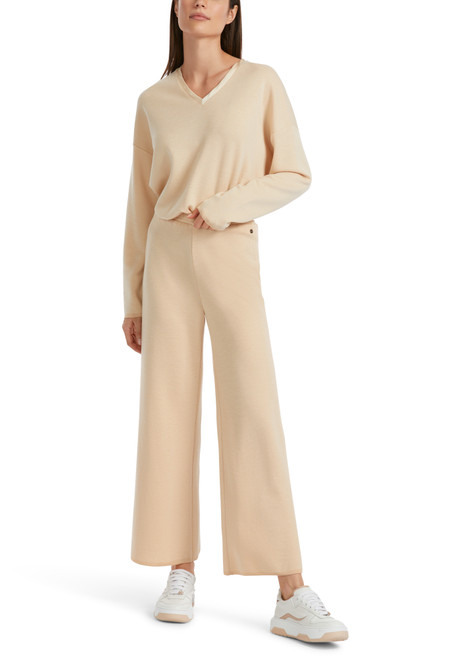 MARC CAIN COLLECTIONS Dark Cream Pants | VC 81.02 M32