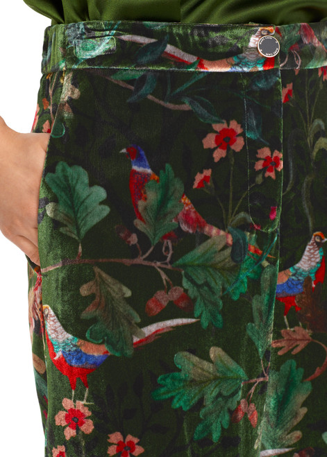 MARC CAIN COLLECTIONS Orient Green Pants | VC 81.54 W63