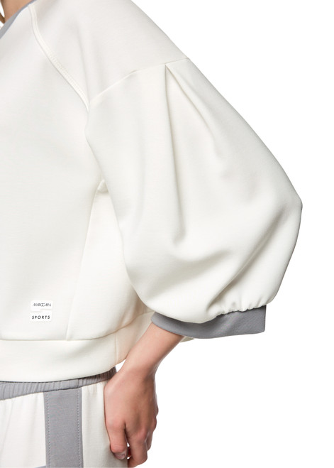MARC CAIN SPORTS Off-White Casual Sweatshirt | AS 44.01 J06