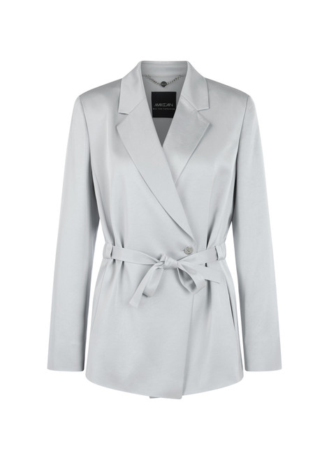 MARC CAIN COLLECTIONS Microchip Elegant Wrap Blazer With Waist Belt | AC 34.32 W46
