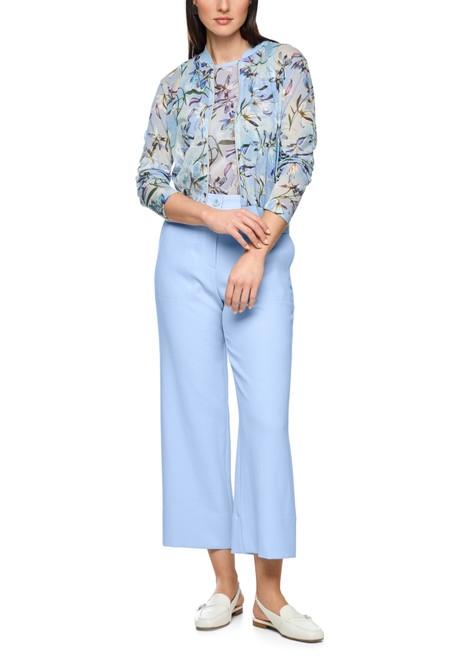MARC CAIN COLLECTIONS Magical Blue Knitted In Germany Thin Cardigan | AC 39.13 M35