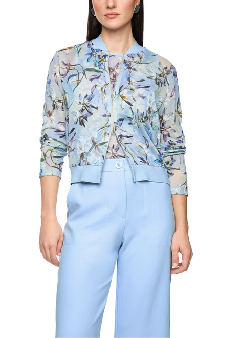 MARC CAIN COLLECTIONS Magical Blue Knitted In Germany Thin Cardigan | AC 39.13 M35