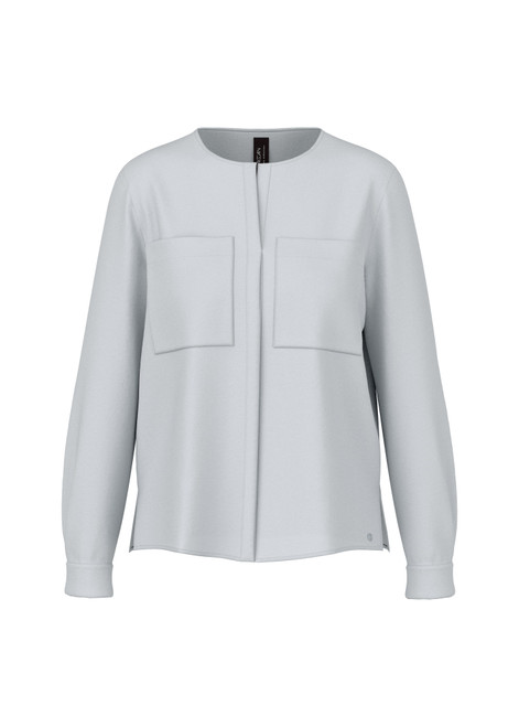 MARC CAIN COLLECTIONS Microchip Casual Blouse With Concealed Buttoning | AC 51.26 W90