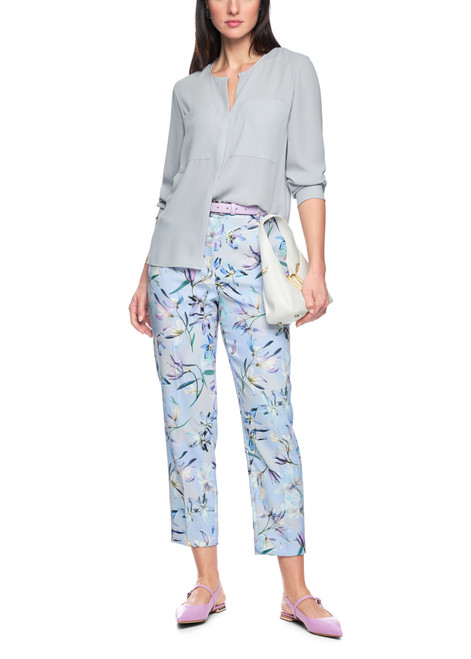 MARC CAIN COLLECTIONS Microchip Casual Blouse With Concealed Buttoning | AC 51.26 W90