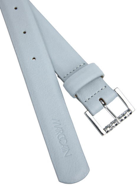 MARC CAIN COLLECTIONS Magical Blue Leather Belt With Pin Buckle | AC G1.11 L45