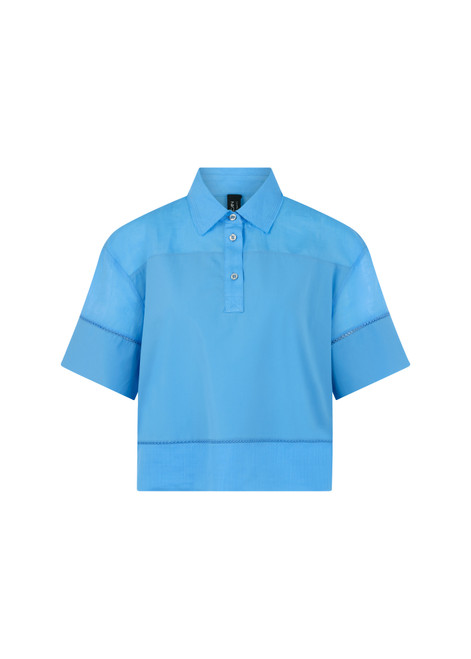 MARC CAIN SPORTS Little Boy Blue Rethink Together Blouse | AS 51.20 W85