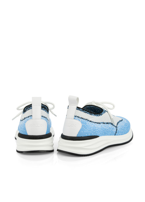 MARC CAIN SPORTS Little Boy Blue Knitted Trainers | AS SH.13 M70