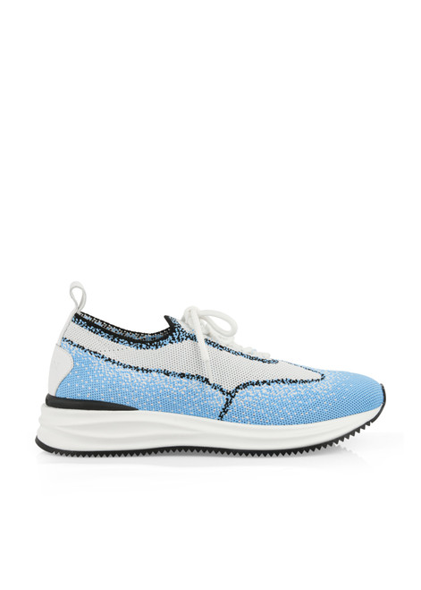 MARC CAIN SPORTS Little Boy Blue Knitted Trainers | AS SH.13 M70