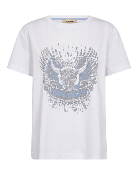 MOS MOSH White Washa O-Ss Tee | 177070