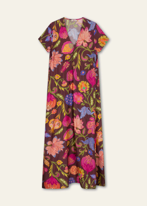 OILILY Dandy Dress Tawny Port | S26WDR6010