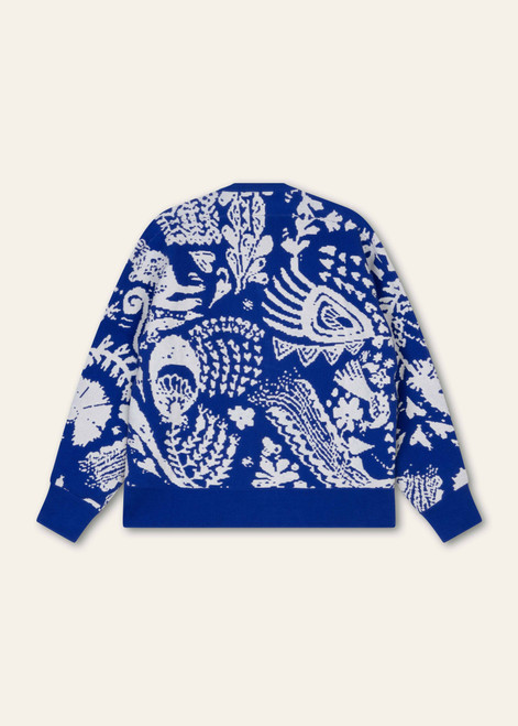 OILILY Vata Cardigan Royal Blue | S26WKN3011