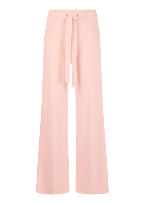 MARC CAIN SPORTS Rosewater New Welkom Wide-Cut Trousers | AS 81.58 J58