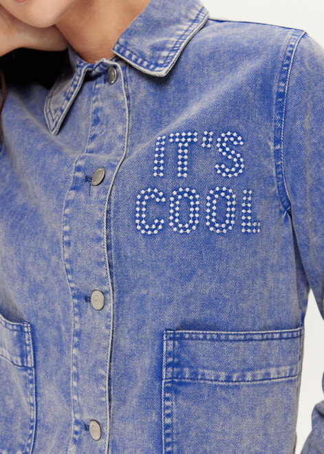 ME369 Grace Indigo Jacket | 126L50400