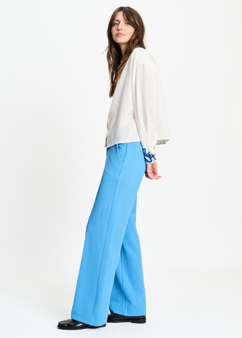POM AMSTERDAM Blue Pants - Lara Smashing Blue | SP9511
