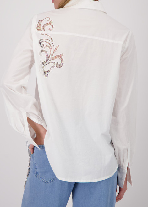 MONARI White Blouse With Embroideries | 410837